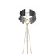 Украшение Bijoux Indiscrets Desir Metallique Collar Черные