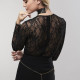 Украшение Bijoux Indiscrets Desir Metallique Collar Черные