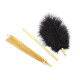 Перо для лоскотання з металевим батогом DS Fetish Whip Sex Feather