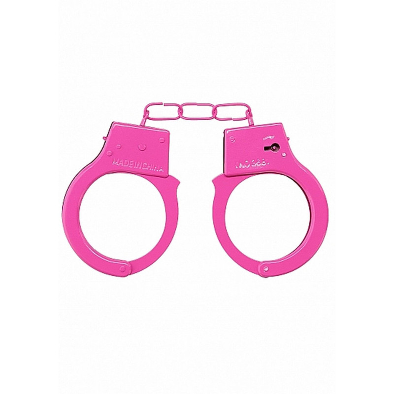 Наручники Ouch! Beginner's Handcuffs Metal Pink