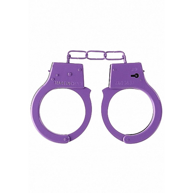 Наручники Ouch! Beginner's Handcuffs Metal Purple