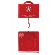 Наручники Ouch! Beginner's Handcuffs Metal Red