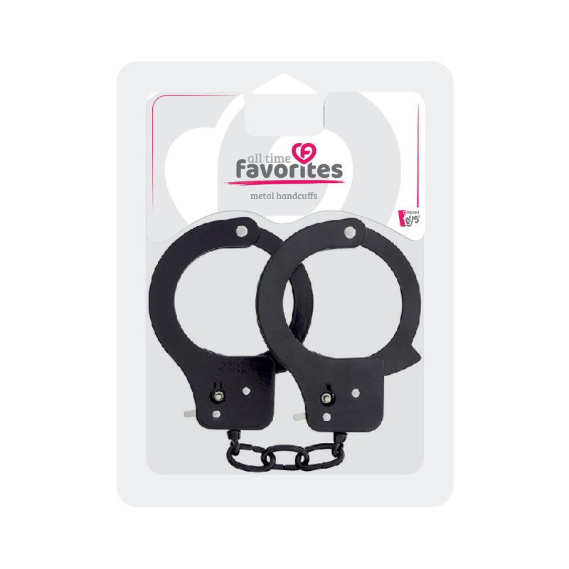 Наручники Dreamtoys Bondx Metal Cuffs Чорні