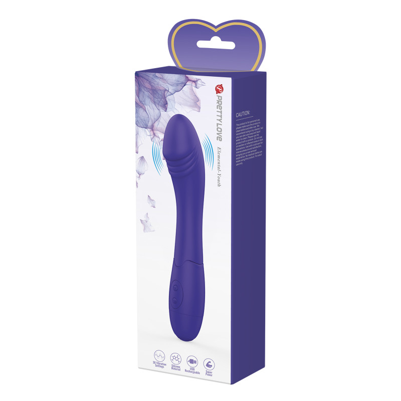 Вибратор Pretty Love Elemental Vibrator Blue