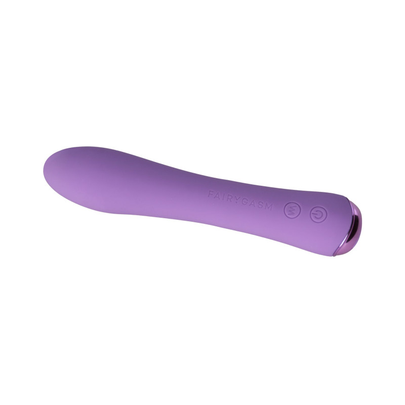 Вибратор с подогревом FairyGasm WowGenie violet, подогрев до 42 °C
