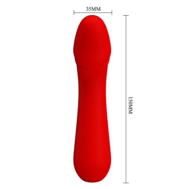 Вибратор Pretty Love Cetus Vibrator Red