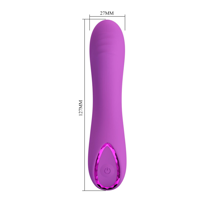 Вібратор Pretty Love DJ Dick Purple