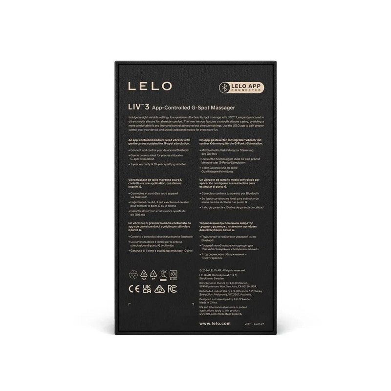 Вібратор LELO Liv 3 Plum