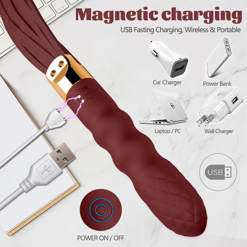Вібратор-флогер- Virbating Flogger