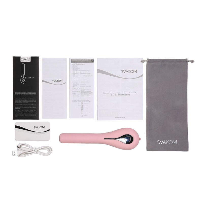 Вибратор Svakom Siime Eye Pale Pink