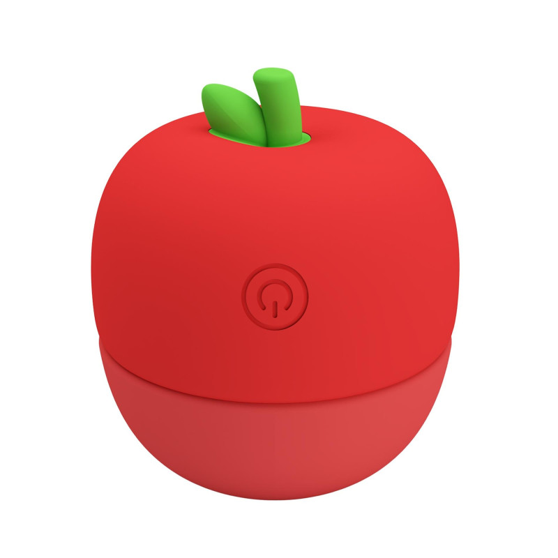 Клиторальный стимулятор Pretty Love Apple Secret Red, 12 licking settings