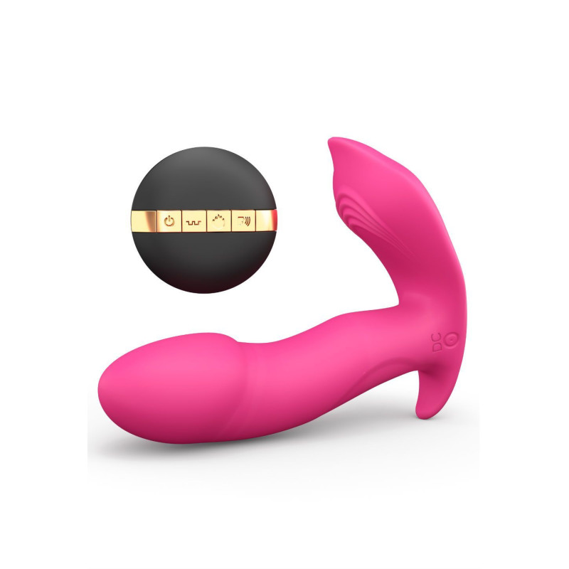 Вібратор Marc Dorcel Secret Clit з підігрівом та пультом ДУ