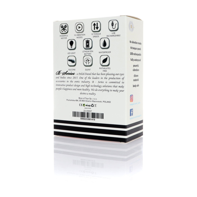 Кліторальний вібростимулятор B - Series Magic Rechargeable Licking Stimulator