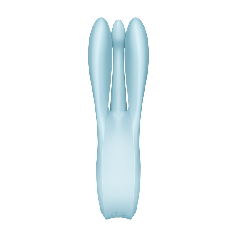 Кліторальний вібратор Satisfyer Threesome 1 Light Blue