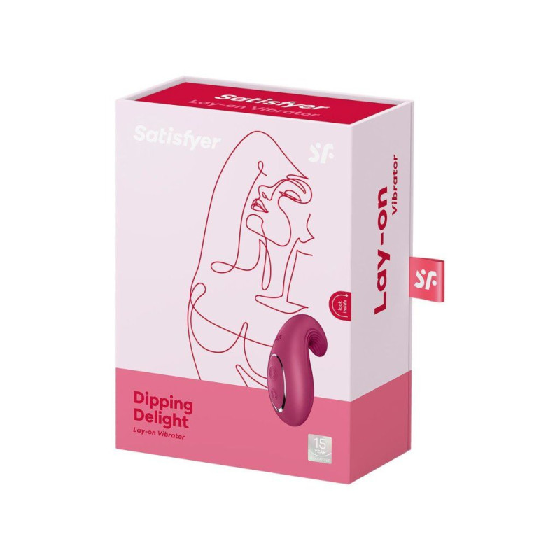 Вібратор Satisfyer Dipping Delight Berry