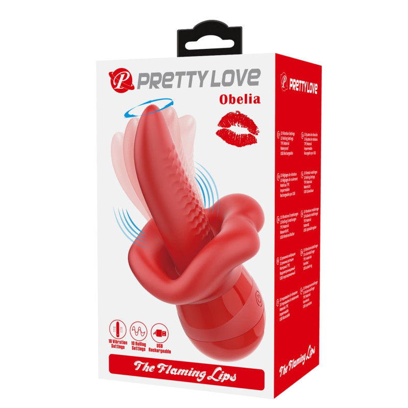 Клиторальный вибростимулятор Pretty Love Obelia The Flaming Lips