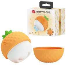 Клиторальный стимулятор Pretty Love Pineapple Secret Orange