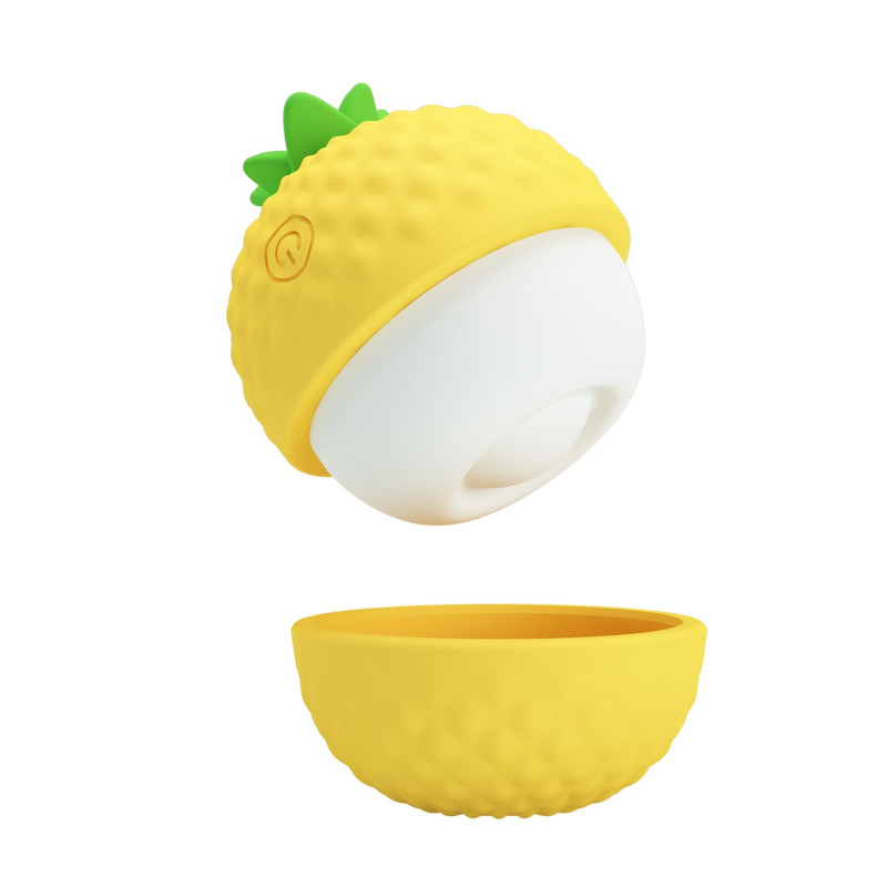 Кліторальний стимулятор Pretty Love Pineapple Secret Yellow
