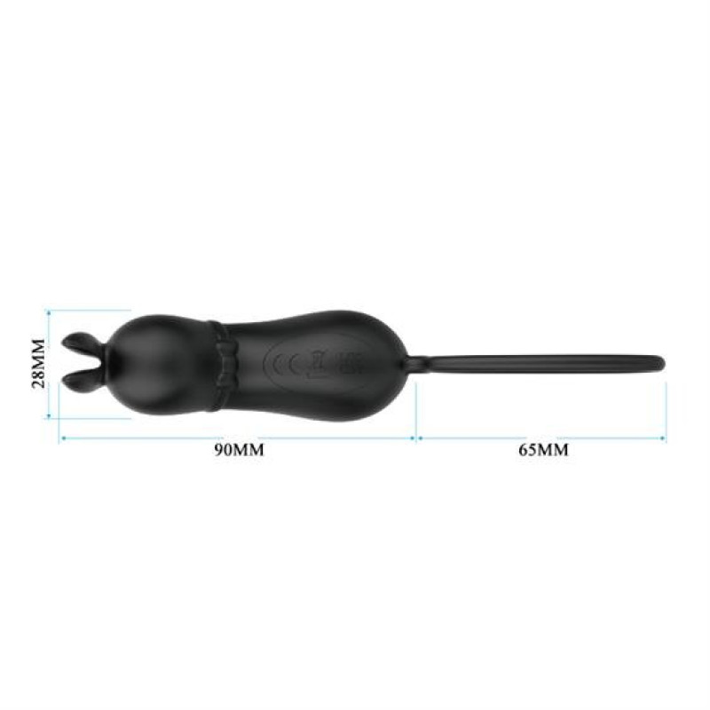 Вібростимулятор Pretty Love Rosalie Vibro Stimulator Black