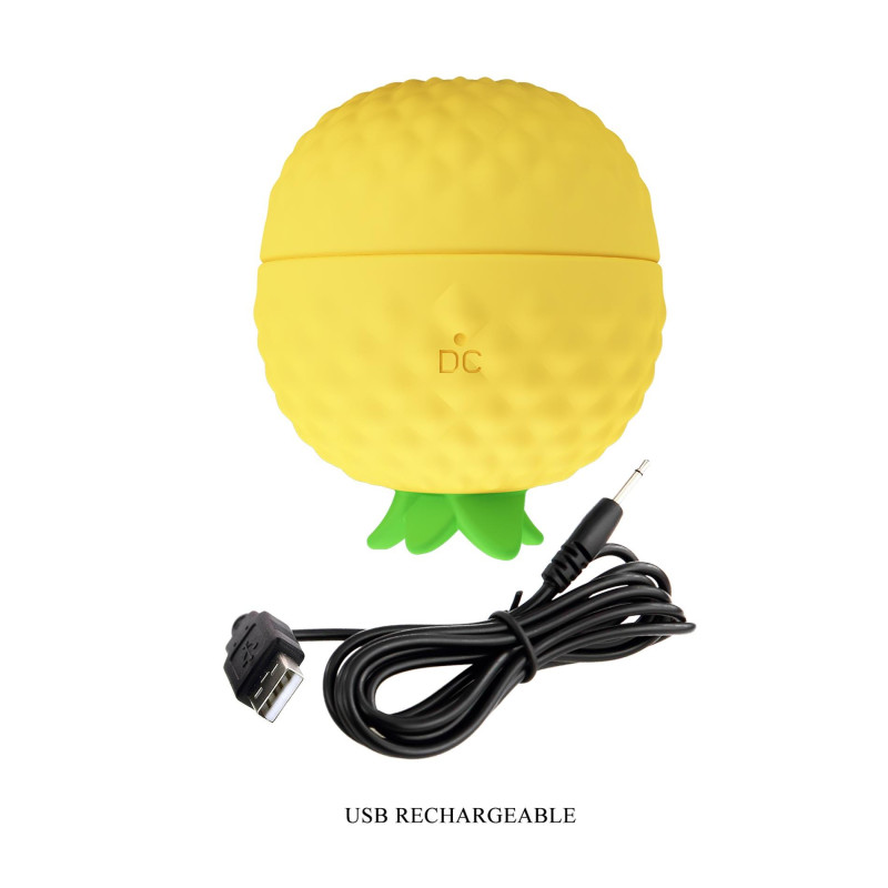 Кліторальний стимулятор Pretty Love Pineapple Secret Yellow