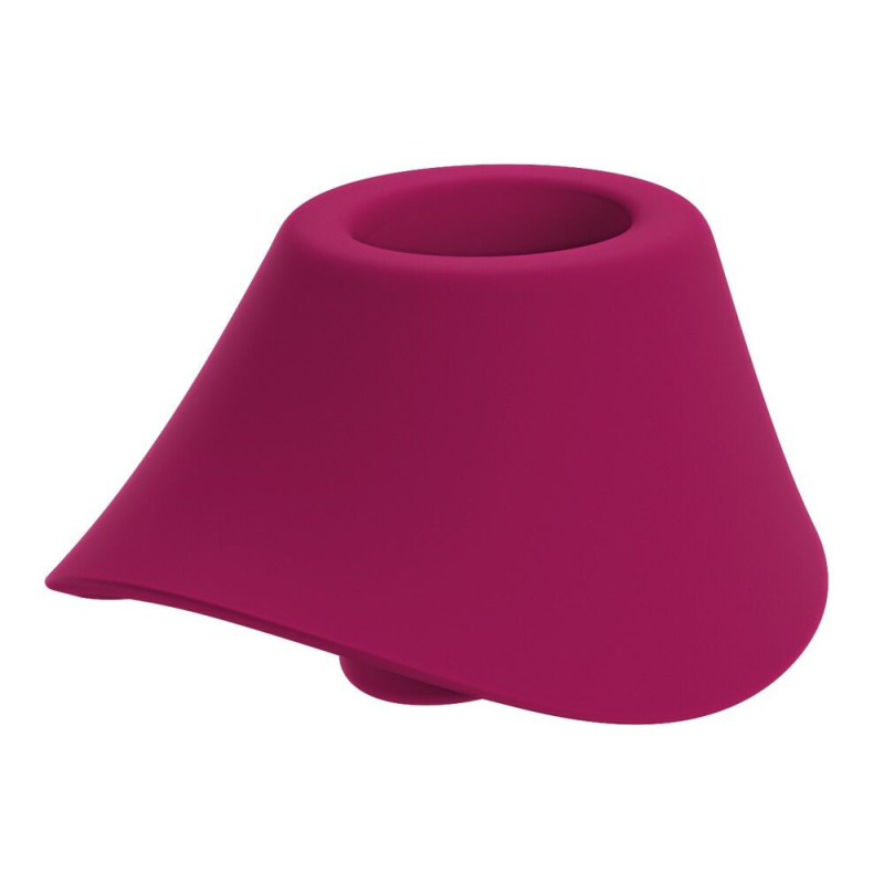 Вагінально-кліторальний стимулятор Womanizer Blend Vibrant Pink, вібрація + вакуум, 2 мотори