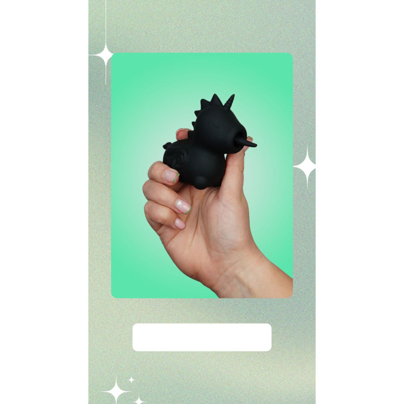 Вібратор-єдиноріжка Unihorn - Wild Spirit, пестливий язичок