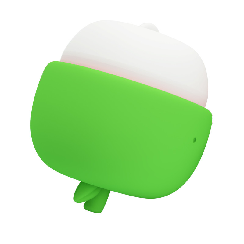 Клиторальный стимулятор Pretty Love Apple Secret Green, 12 licking settings