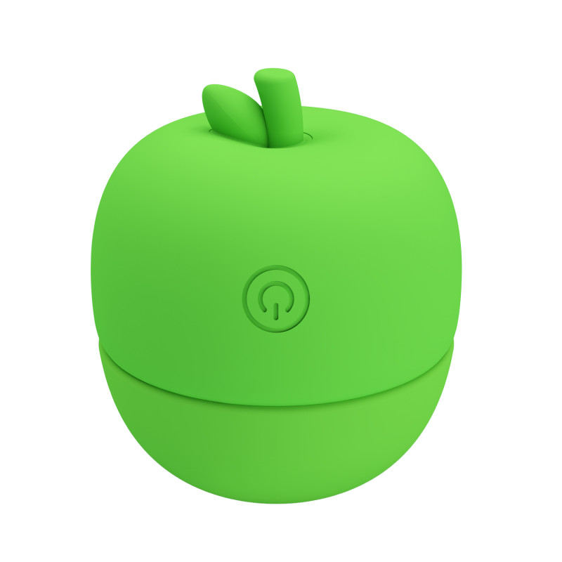 Клиторальный стимулятор Pretty Love Apple Secret Green, 12 licking settings