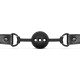 Воздухопроницаемый кляп Bedroom Fantasies: Breathable Silicone Ball Gag, черный
