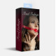 Кляп силиконовый Feral Feelings Silicon Ball Gag Red/Red, красный ремень, красный шарик