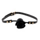 Кляп B - Series HeavyFun Black Rose Ball Gag