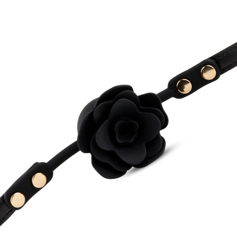 Кляп B - Series HeavyFun Black Rose Ball Gag