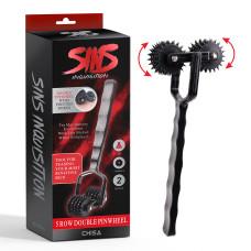 Колесо Вартенберга подвійне з 5 коліщатками Chisa Sins Black
