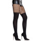 Колготки Leg Avenue Garter Illusion Tights with Net Detail One Size Black