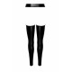 Леггинсы Noir Handmade F323 Rebel, M, black, под латекс, с открытыми бедрами и ягодицами