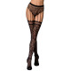 Эротические колготки Passion S003 Черные S/M/L