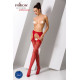 Эротические колготки Passion S018 Красные S/M/L