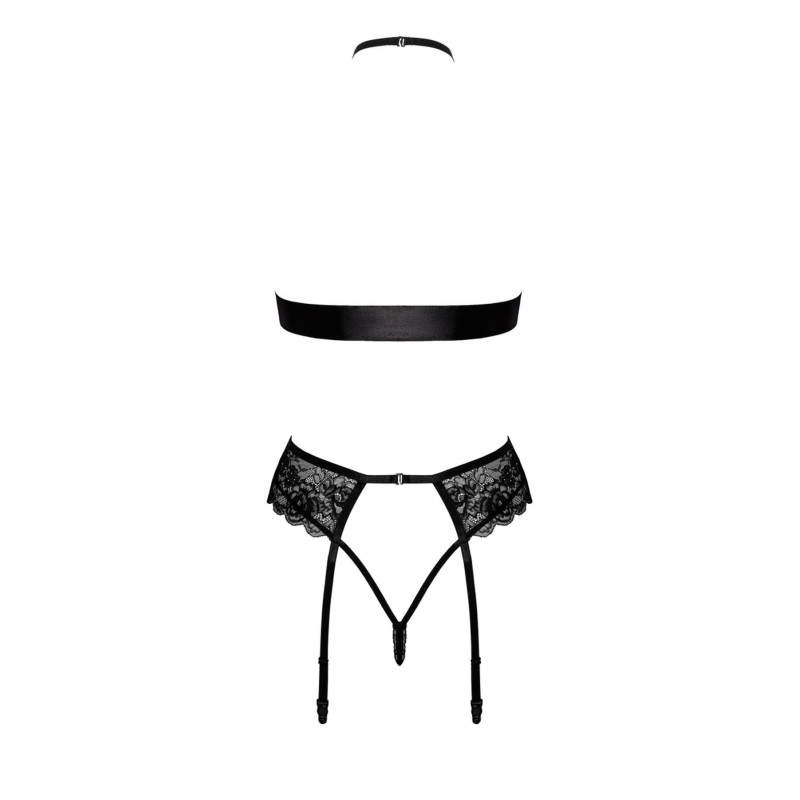 Комплект Kissable Bondage Kiss Set Black L/XL