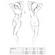 Комплект белья Passion HAGAR SET Черный S/M