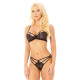 Комплект білизни SoftLine Ann L Black