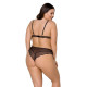 Комплект белья Passion Amberly Set black 4XL/5XL