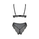 Комплект белья Passion Amberly Set black 4XL/5XL