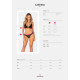 Комплект Obsessive Latinesa 2-pcs set XS/S, бюстгальтер и трусики