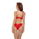 Комплект Passion DENELIA SET red XXL/XXXL
