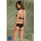 Комплект Passion KERRIA BIKINI black, L/XL, бралетт и трусики-бикини