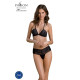 Комплект Passion KERRIA BIKINI black, L/XL, бралетт и трусики-бикини