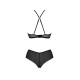 Комплект Passion KERRIA BIKINI black, L/XL, бралетт и трусики-бикини