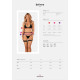 Obsessive Selinne 3-pcs set черный XS/S