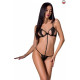 Комплект белья Passion QUENTRIS BIKINI Черный S/M
