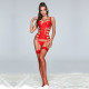 Корсет JSY Вирджини с мокрым эффектом Red One Size